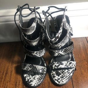 Lulus Snakeskin Heels